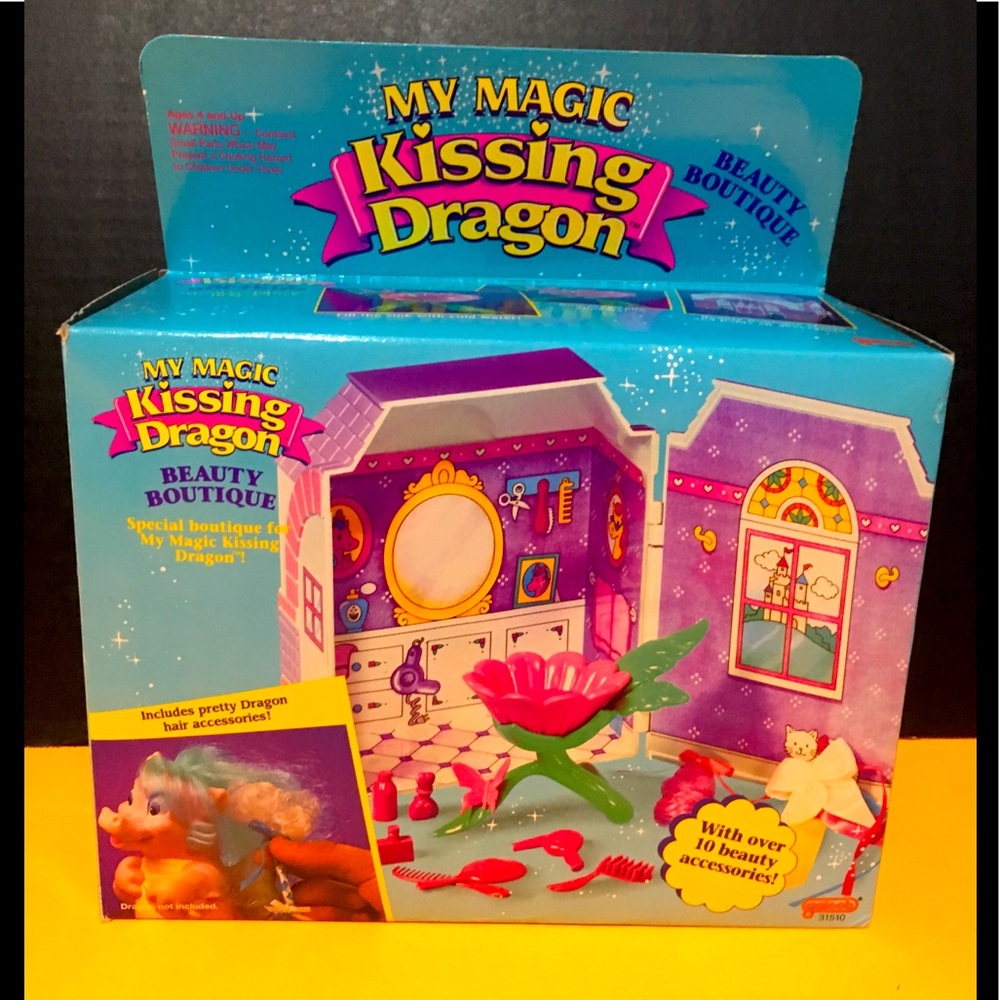 MY MAGIC KISSING DRAGON Beauty Boutique 1993 NEW